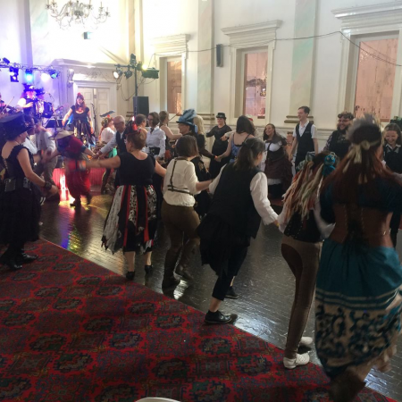 Lonely Mister Punch and his Steampunk Ceilidh Band - Photo 17