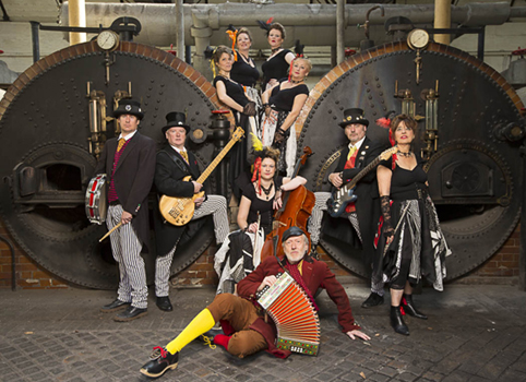 Lonely Mister Punch and his Steampunk Ceilidh Band - Photo 12