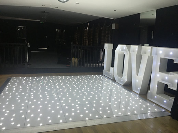 White LED Dance Floor - Photo 2