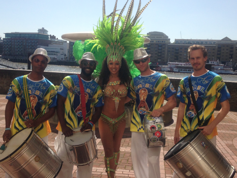 Brazilian Samba Carnival Drummers London