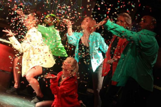 Surprise Dancing Waiters!