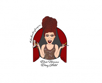 Dixie Normous Drag Artist 