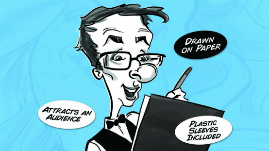 Alan Simpson Ink - Caricatures