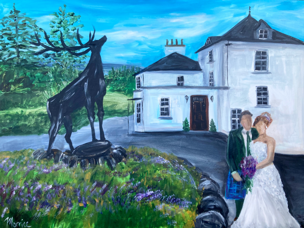Paint my love story - Live Wedding painter  - Photo 4
