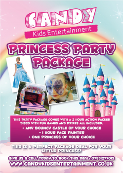 princess party package 