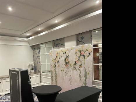 Photo booth or mirror booth