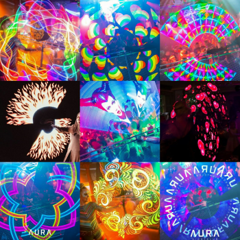 Stilt Walker, Fire Performer & LED 