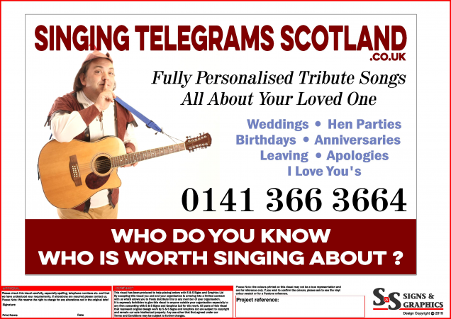 Fully Personalised Singing Telegram - Photo 4