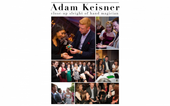 Close-up, sleight of hand magician for any event - Adam Keisner