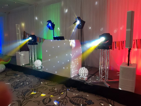 Stunning White Wedding DJ Package