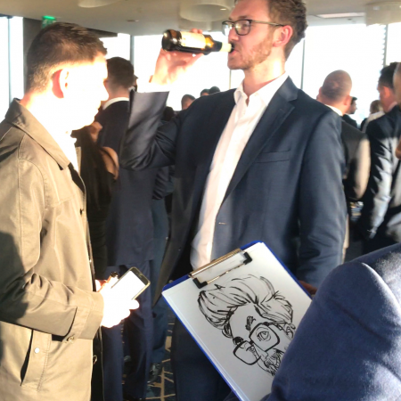 Live pen ink caricatures - Photo 2