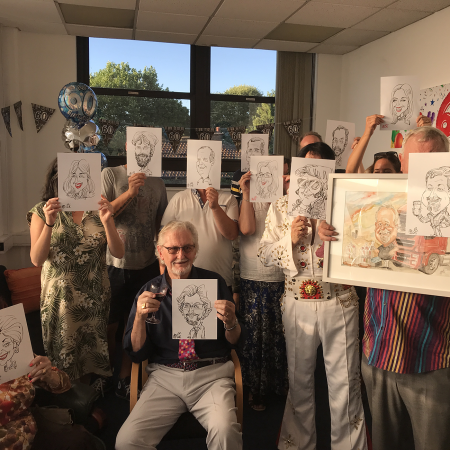 Live pen ink caricatures - Photo 5