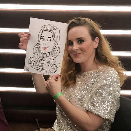 Live pen ink caricatures - Photo 6