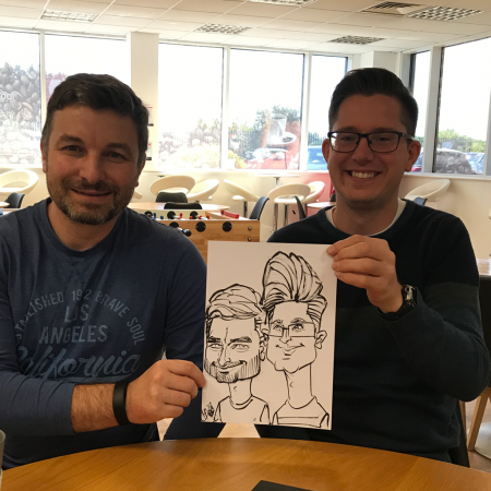 Live pen ink caricatures - Photo 8