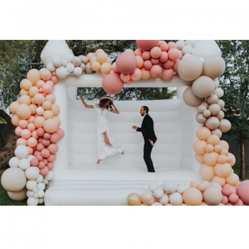 White Bouncy Castle